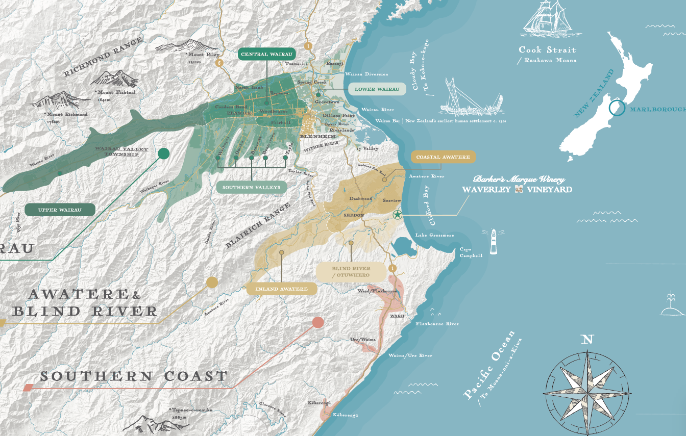 New Zealand is a country, Marlborough Is a Region, Not a Flavor